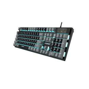 Forev FV-Q8 Wired Gaming Keyboard - Grey Black