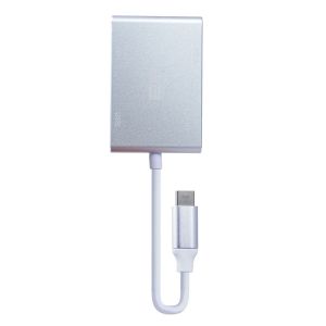 2B CV146 Type C Adapter Cable - Silver
