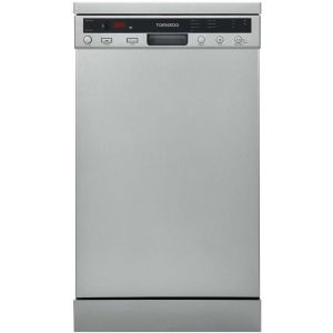 Tornado DWS-B10DTT-S Dishwasher, 10 Person, 45 cm, 7 programs - Silver