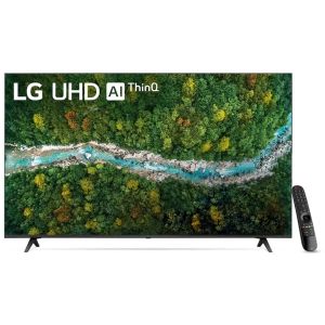 LG 55UP7760PVB Smart TV, 55 Inch, 4k UHD, With Magic Remote, With Built-in Receiver - Black