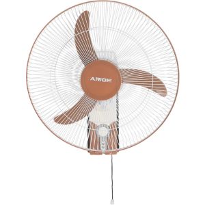 Arion Boeing WF-1804 Wall Fan, 18 Inch, 3 Speeds - White Brown