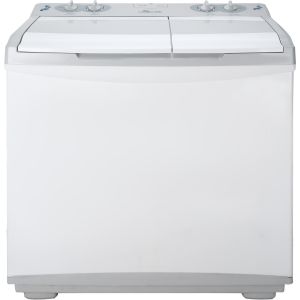 Unionaire UW105T-P Half Automatic Washing Machine, Capacity 10 kg - White Grey