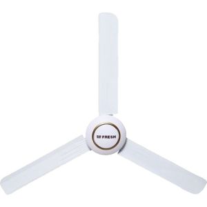 Fresh Rafale Ceiling Fan, 56 Inch, 5 Speeds, White