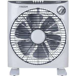Fresh Amar Box Fan,3 speeds,14 Inch - Grey