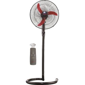 Fresh El-Shabah Stand Fan with Remote Control,18 Inch,3 speeds - Red