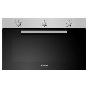 Hoover HGGF93 Built In Oven, Gas, Fan, Manuel, 90 cm - Silver