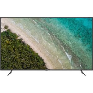 Tornado 65US9500E Smart LED TV, 65 Inches, 4K, with Built-In Reciever - Black
