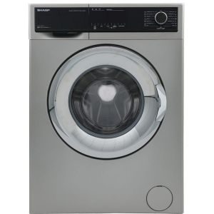 Sharp ES-FP710CXE-S Washing Machine, Fully Automatic, 7 KG, 1000 Spins - Silver