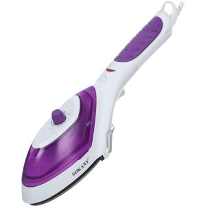 Sokany YG - 888 Hand Steam Iron, 1000 Watt - White Purple