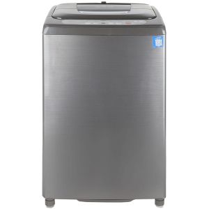 Toshiba AEW-8460SP Automatic Washing Machine, Top Load, 8 KG, Silver