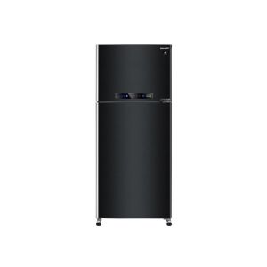 Sharp SJ-PV48G-BK Inverter Plasma Refrigerator, 396 Liter, 2 Doors, No Frost, Digital - Black