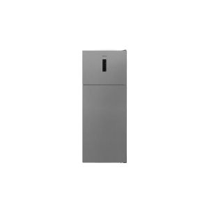 Tornado RF-496VT-SLS Advanced No Frost Digital Refrigerator, 496 Liter, 2 Doors - Silver