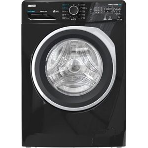 Zanussi ZWF7240BS5 Perlamax Front Load Automatic Washing Machine, 7 kg - Black