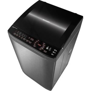Sharp ES-TN13GDSP Full Automatic Washing Machine, 13 kg - Dark Silver Black