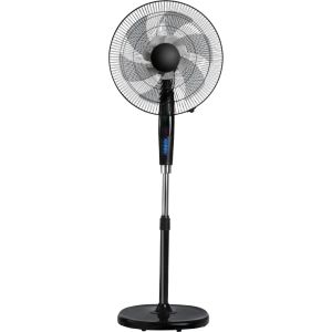 Unionaire UFS18-BR-TB-PRO Stand Fan, 18 Inch, 6 Blades - Black