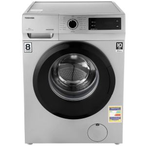 Toshiba Inverter Automatic Washing Machine, 8 kg, 1200 rpm, (SK)TW-BJ90S2EG - Silver