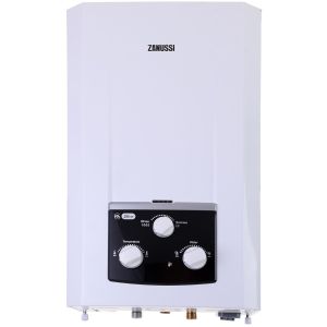 Zanussi ZYG10113WL Gas Water Heater with Digital Screen, 10 Liter - White