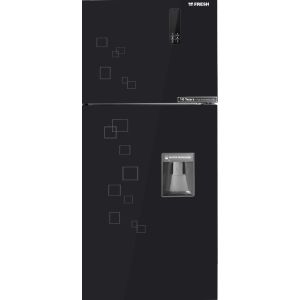 Fresh FNT-DR540YGB Digital Refrigerator, No Frost, 2 Doors, 426 Liters - Black