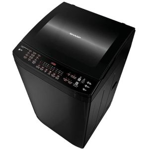 Sharp ES-TD11GBKP Washing Machine Top Automatic, 11 Kg, DDM Inverter, Pump - Black
