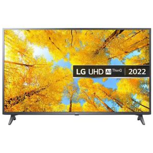 LG 50UQ75006 Smart TV, 50 Inch, UHD 4K, Magic Remote, With Built-in Receiver - Black