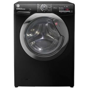 Hoover H3WS173DC3B-ELA Full Automatic Washing Machine, 7Kg, Smart, 1100 RPM - Black