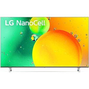LG 65NANO776QA Smart TV with Nano Fourque Cell Technology, with Built-in Receiver, 65 Inch with Magic Remote - Silver