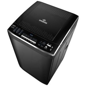 Tornado TWE-TLD11RBK Top Automatic Washing Machine, 11 KG, Hydraulic Door - Black
