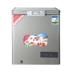 Passap ES241 De-Frost Chest Freezer, Stainless Steel, 200 Liters - Silver