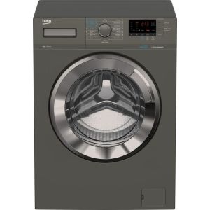 Beko WTX 91232 XMCI2 Full Automatic Washing Machine, 9 KG, 1200 RPM, Digital Screen, Large Door - Dark Grey
