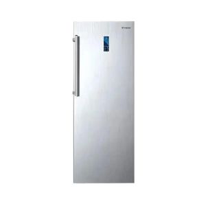Fresh FNU-MT301T No Frost Upright Freezer, Digital Touch Stainless, 7 Drawers - Silver