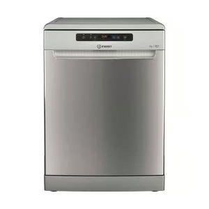 Indesit DFO 3C23 A X Digital Dishwasher, 14 Persons, 8 Programs - Silver
