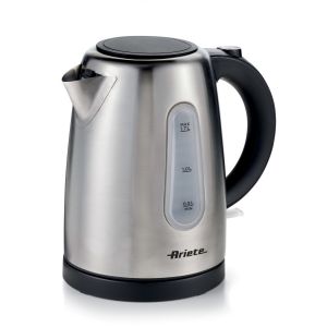 Ariete 2847 Stainless Electric Water Kettle, 1.7 Liter, 2000 Watt - Silver