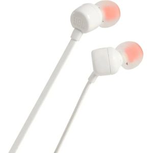 JBL TUNE 110 Wired In-Ear Earphone, White