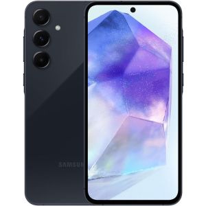 Samsung Galaxy A55 Mobile Phone, Dual Sim, 256 Gb, 8 Gb Ram, 5G - Awesome Navy