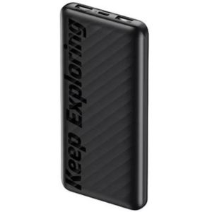 Oraimo OPB-P118D Power Bank, 10000mAh, 3 Ports - Black