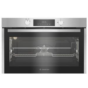 Ariston AROG 9R2F3NG XNA Built-in Gas Oven, 96 Liters, Digital - Silver