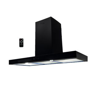Flato Pro Bl Purity 101 Kitchen Hood, 90 cm, 850 m³/h, 3 Speeds, Black