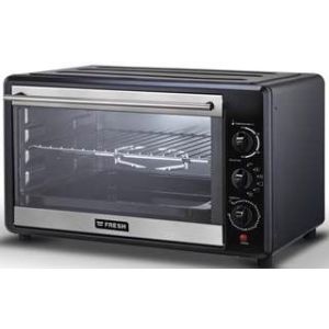 Fresh Elite Electric Oven, 45 Litres, 2000 Watts, With Grill - Black