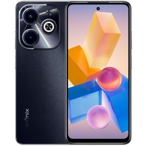Infinix Hot 40i Smartphone, Dual SIM, 4G LTE, 8+8GB RAM, 256GB - Starlet Black