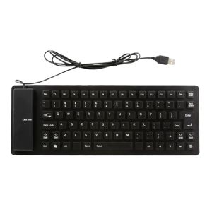 Gamma K10 Usb Keyboard, 86 Keys, Supports Arabic And English Languages, Compatible With Computers - Black