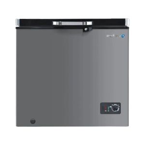 White WCF-245 XAG Whale Horizontal Deep Freezer, Defrost, 190 Liter  - Silver