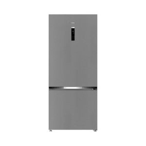 Hitachi R-B590EY2R No-Frost Combi Refrigerator, 509 Liter, 2 Doors, Digital Touch Display, Inverter, Blue Light - Silver
