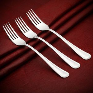 Nouval French Forks Set, 3 Pieces - Silver