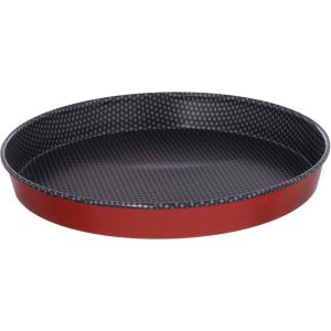 Zahran Teflon Oven Tray, 27 cm - Red