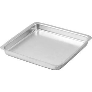 El Zenouki Square Oven Tray, Size 3 - Silver