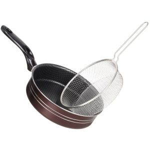 Teflon Trueval Frying Pan With Roasting Grid, 24 cm
