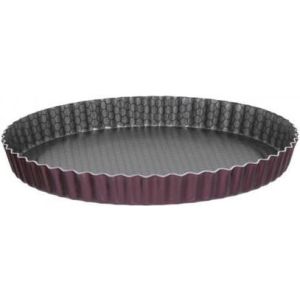 Trueval Teflon Tart Tray, Size 32 - Dark Purple 