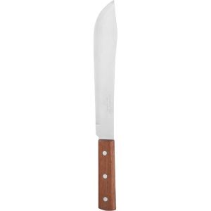 Tramontina Stainless Steel Knife with Wood Handel, 8 inch - Wooden