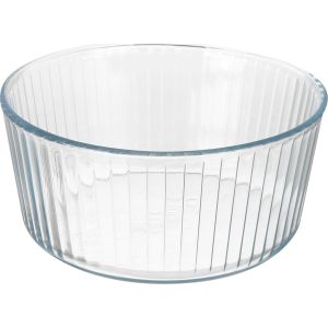 Pyrex Thermal Glass Cake Mold, 2.5 Liters, 22 Cm - Clear