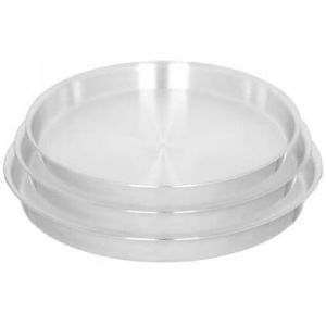 El Zenouki Aluminum Oven Tray Set, 3 Pieces - Silver